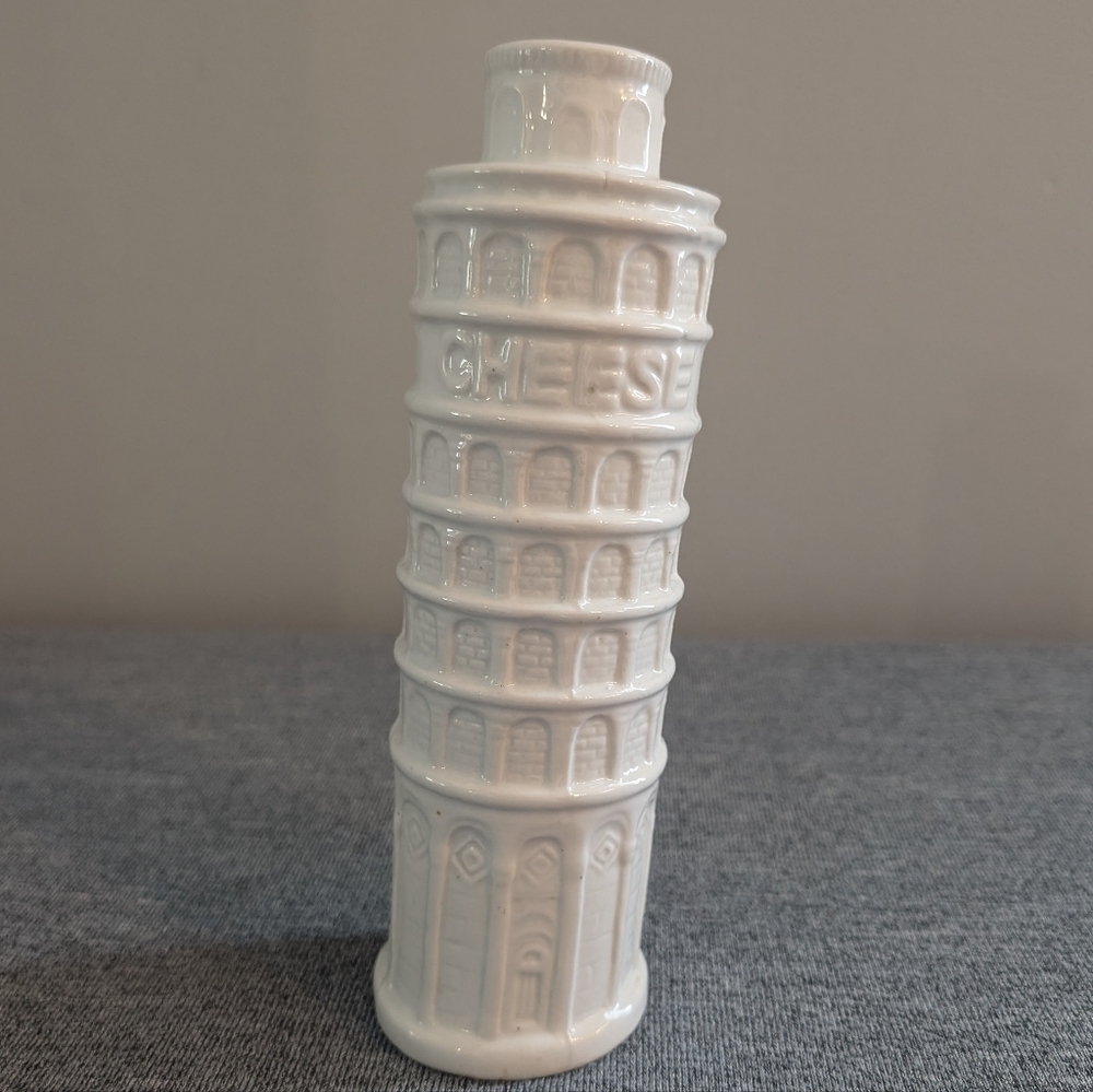 3/$15 | Leaning Tower of Pisa Parmesan Cheese Shaker, 8" Tall